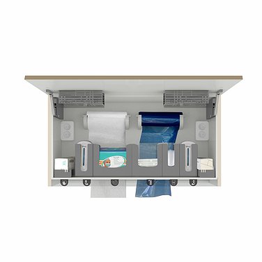 Медицинский подвесной шкаф с дверцей