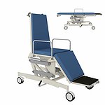 Тележка для перевозки больных с регулировкой по высоте