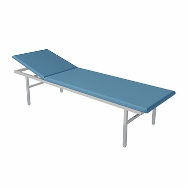 Медицинская кушетка-стол  на металлическом каркасе