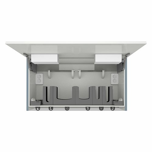 Медицинский подвесной шкаф с дверцей