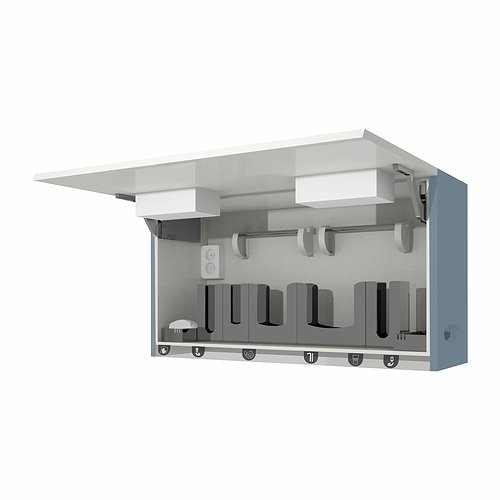 Медицинский подвесной шкаф с дверцей