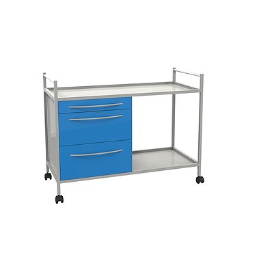 Т-04 trolley with 2 shelves and 3 drawers