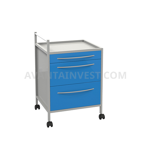 Т-14 trolley with 3 drawers