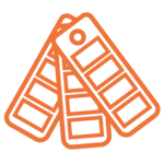 Wide range of color palettes